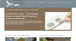 Desktop Screenshot of landscapedesignorlando.com